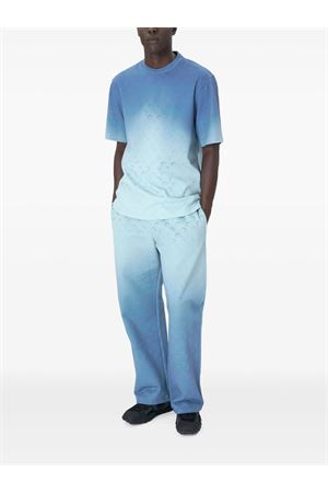 Maglietta Moon Faded Jersey Loose Fit MARINE SERRE | UTT001ACJER0070BL05